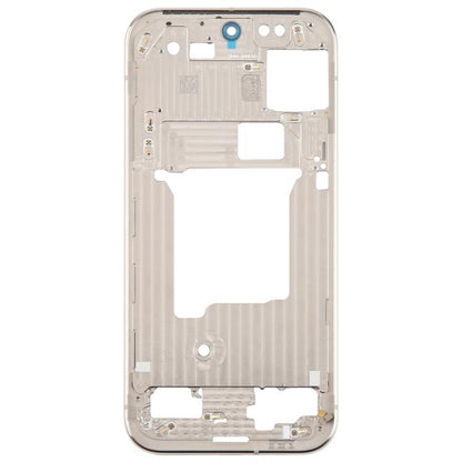 For Google Pixel 9 Pro Original Middle Frame Bezel Plate (Gold) - Frame Bezel Plate by buy2fix | Online Shopping UK | buy2fix
