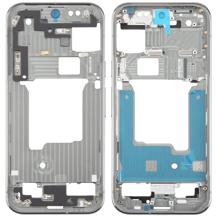 For Google Pixel 9 Pro Original Middle Frame Bezel Plate (Cyan) - Frame Bezel Plate by buy2fix | Online Shopping UK | buy2fix