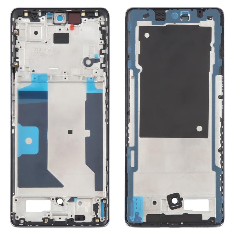 For vivo Y78 5G Original Middle Frame Bezel Plate (Black) - Frame Bezel Plate by buy2fix | Online Shopping UK | buy2fix