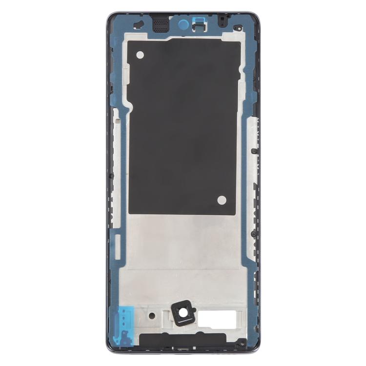 For vivo Y78 5G Original Middle Frame Bezel Plate (Black) - Frame Bezel Plate by buy2fix | Online Shopping UK | buy2fix