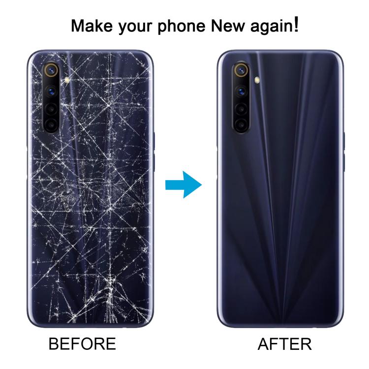 For Realme 6s OEM Back Cover(Black) - Back Cover by buy2fix | Online Shopping UK | buy2fix