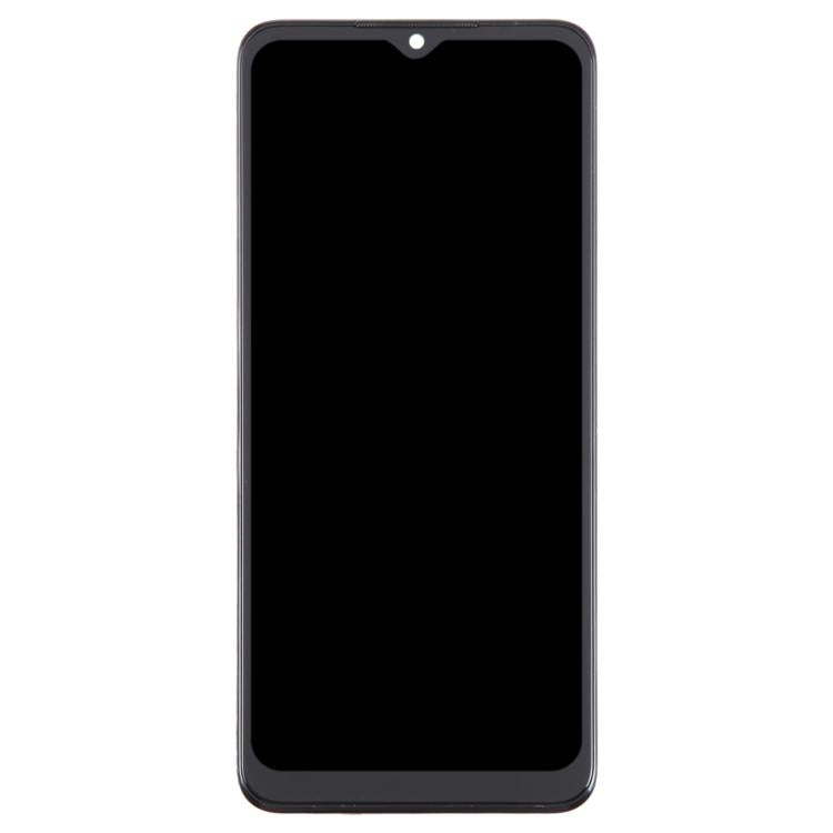 For T-Mobile REVVL 6X 5G LCD Screen Digitizer Full Assembly with Frame (Black) - For T-Mobile by buy2fix | Online Shopping UK | buy2fix