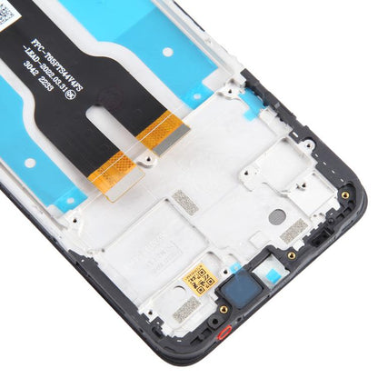 For T-Mobile REVVL 6X 5G LCD Screen Digitizer Full Assembly with Frame (Black) - For T-Mobile by buy2fix | Online Shopping UK | buy2fix