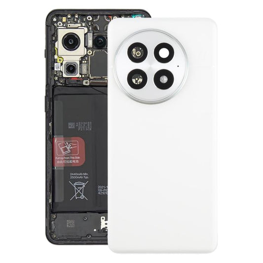 For OnePlus 13 Original Back Cover with Camera Lens Cover(White) - Back Cover by buy2fix | Online Shopping UK | buy2fix