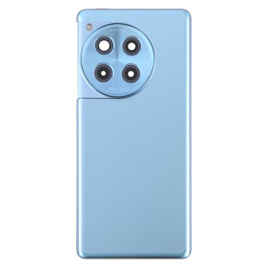 For OnePlus 12R Back Cover with Camera Lens Cover(Blue) - Back Cover by buy2fix | Online Shopping UK | buy2fix