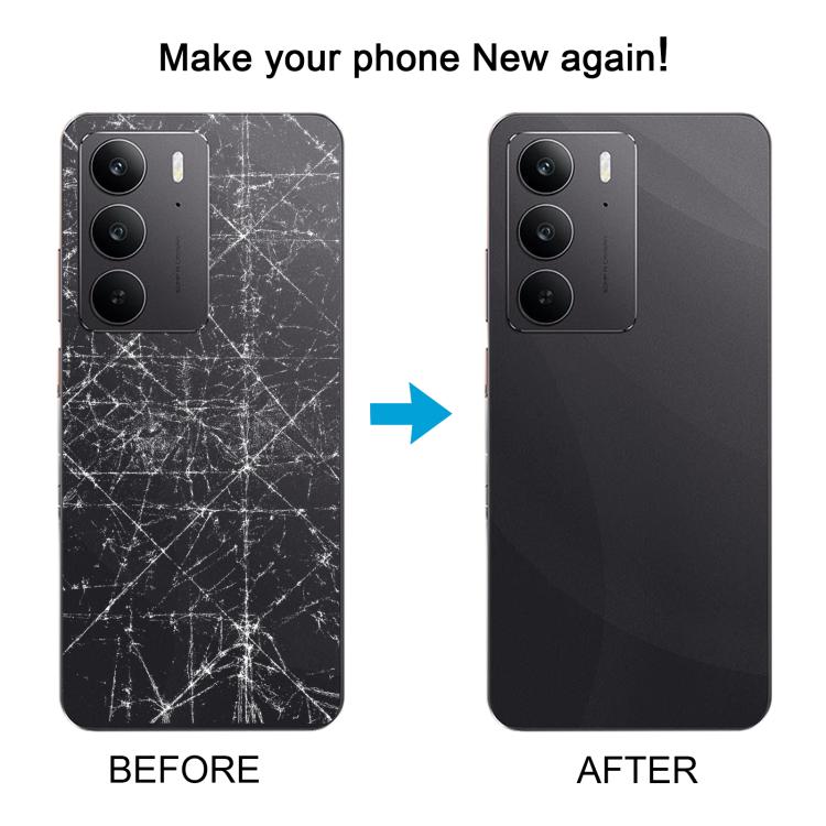 For Realme C75 4G Original Back Cover with Camera Lens Cover(Black) - Back Cover by buy2fix | Online Shopping UK | buy2fix