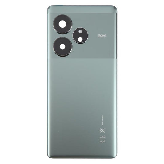 For Realme GT 6 Global Original Back Cover with Camera Lens Cover(Green) - Back Cover by buy2fix | Online Shopping UK | buy2fix