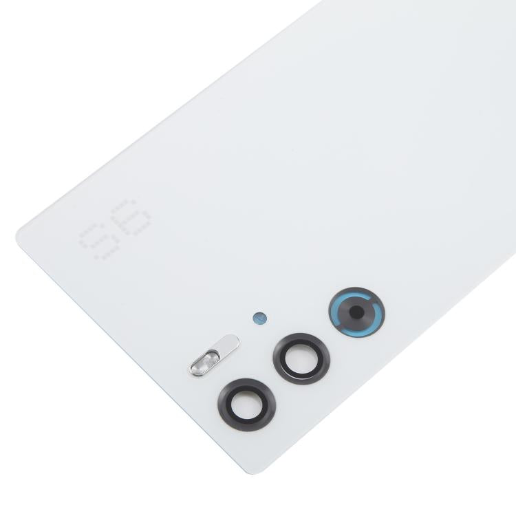 For ZTE nubia RedMagic 9S Pro / 9S Pro+ Original Glass Battery Back Cover with Camera Lens Cover(White) - For ZTE by buy2fix | Online Shopping UK | buy2fix