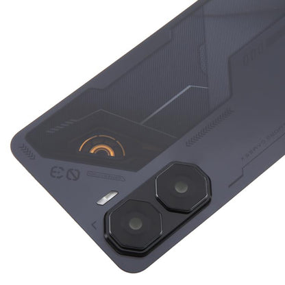 For ZTE nubia Neo 3 Plastic Battery Back Cover with Camera Lens Cover(Black) - For ZTE by buy2fix | Online Shopping UK | buy2fix