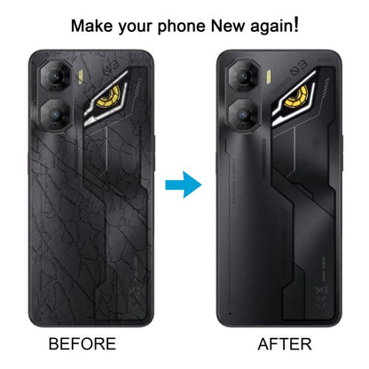 For ZTE nubia Neo 3 Plastic Battery Back Cover with Camera Lens Cover(Silver) - For ZTE by buy2fix | Online Shopping UK | buy2fix