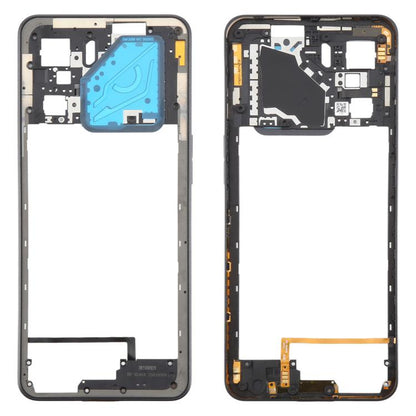 For ZTE nubia Neo 3 Plastic Middle Frame Bezel Plate (Black) - For ZTE by buy2fix | Online Shopping UK | buy2fix