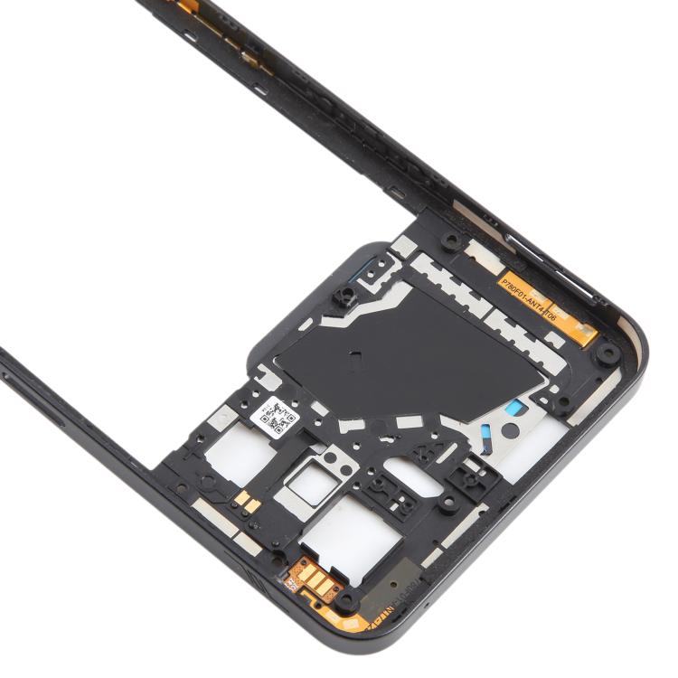 For ZTE nubia Neo 3 Plastic Middle Frame Bezel Plate (Black) - For ZTE by buy2fix | Online Shopping UK | buy2fix