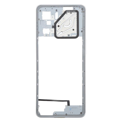 For ZTE nubia Neo 3 Plastic Middle Frame Bezel Plate (Silver) - For ZTE by buy2fix | Online Shopping UK | buy2fix