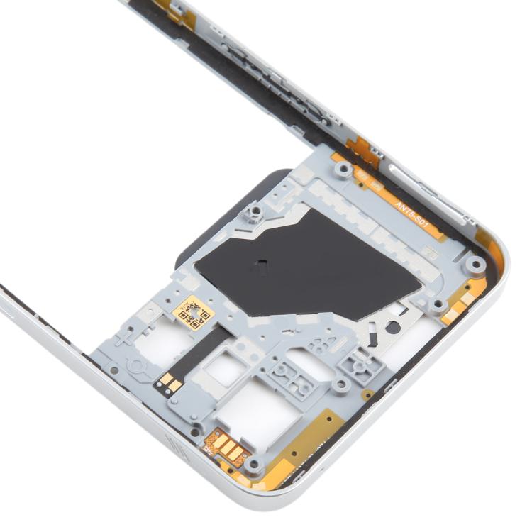 For ZTE nubia Neo 3 Plastic Middle Frame Bezel Plate (Silver) - For ZTE by buy2fix | Online Shopping UK | buy2fix
