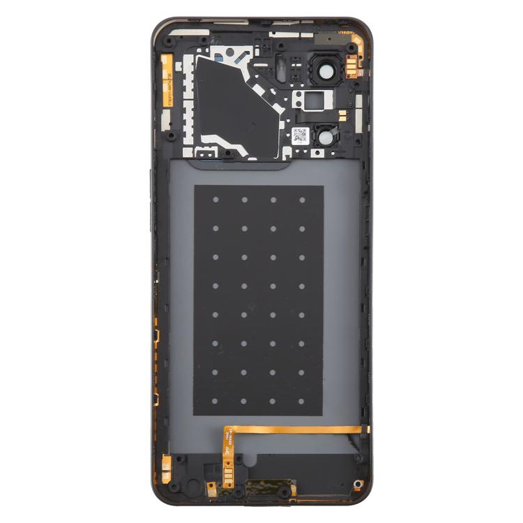 For ZTE nubia Neo 3 Plastic Battery Back Cover with Middle Frame / Camera Lens Cover(Black) - For ZTE by buy2fix | Online Shopping UK | buy2fix