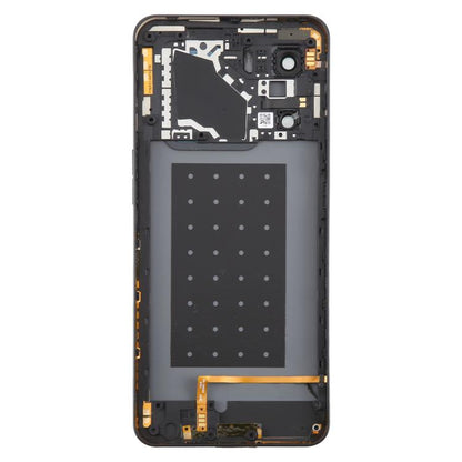 For ZTE nubia Neo 3 Plastic Battery Back Cover with Middle Frame / Camera Lens Cover(Black) - For ZTE by buy2fix | Online Shopping UK | buy2fix