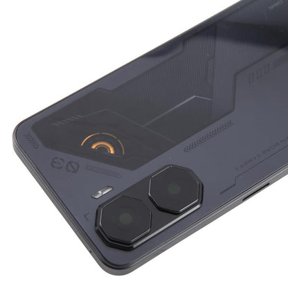 For ZTE nubia Neo 3 Plastic Battery Back Cover with Middle Frame / Camera Lens Cover(Black) - For ZTE by buy2fix | Online Shopping UK | buy2fix