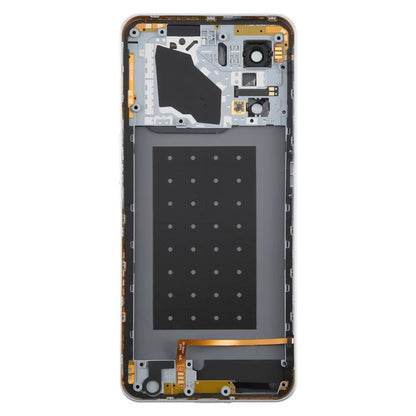 For ZTE nubia Neo 3 Plastic Battery Back Cover with Middle Frame / Camera Lens Cover(Silver) - For ZTE by buy2fix | Online Shopping UK | buy2fix