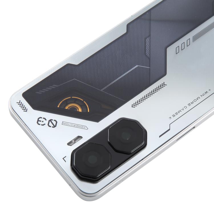 For ZTE nubia Neo 3 Plastic Battery Back Cover with Middle Frame / Camera Lens Cover(Silver) - For ZTE by buy2fix | Online Shopping UK | buy2fix