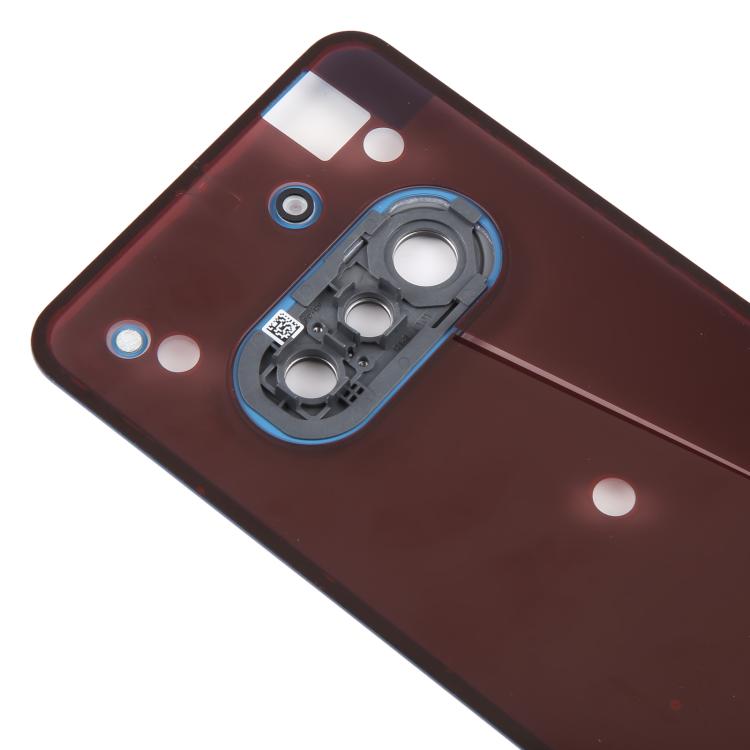 For Nothing Phone 3a A059 Glass Battery Back Cover with Camera Frame(Blue) - For Nothing by buy2fix | Online Shopping UK | buy2fix