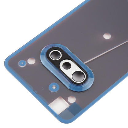 For Nothing Phone 3a A059 Glass Battery Back Cover with Camera Frame(Blue) - For Nothing by buy2fix | Online Shopping UK | buy2fix