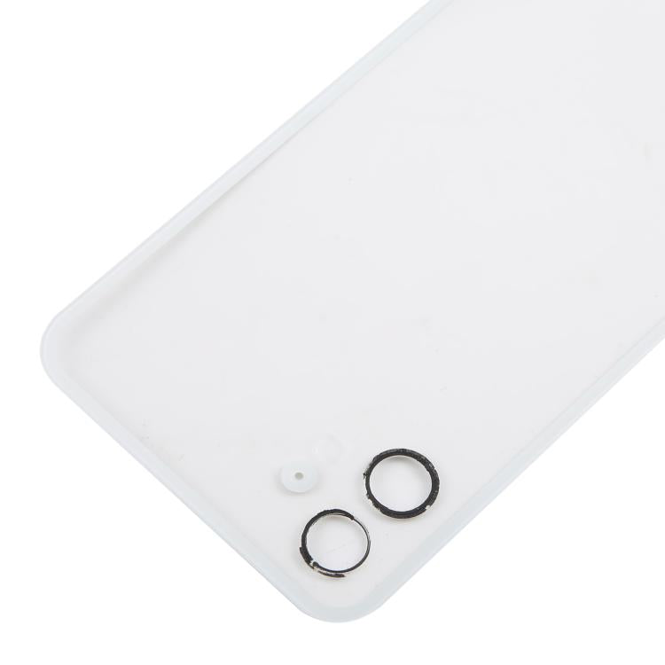For Nothing Phone 1 A063 Glass Battery Back Cover(Transparent white) - For Nothing by buy2fix | Online Shopping UK | buy2fix