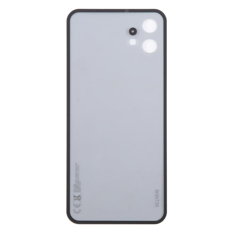 For Nothing Phone 1 A063 Glass Battery Back Cover(Transparent black) - For Nothing by buy2fix | Online Shopping UK | buy2fix