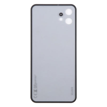 For Nothing Phone 1 A063 Glass Battery Back Cover(Transparent black) - For Nothing by buy2fix | Online Shopping UK | buy2fix