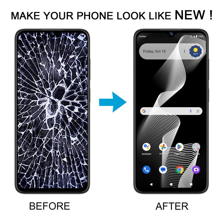 For Cricket Magic 2 5G 2024 U655AC LCD Screen Digitizer Full Assembly with Frame (Black) - Others by buy2fix | Online Shopping UK | buy2fix