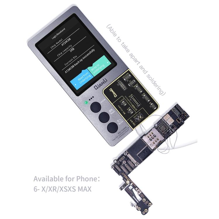For iPhone 6 - 14 Pro Max 3 in 1 Qianli iCopy Plus 2.2 Repair Detection Programmer Set by QIANLI