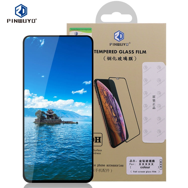 PINWUYO 9H 2.5D Full Glue Tempered Glass Film for Galaxy A80 / A90 - Galaxy Tempered Glass by PINWUYO | Online Shopping UK | buy2fix