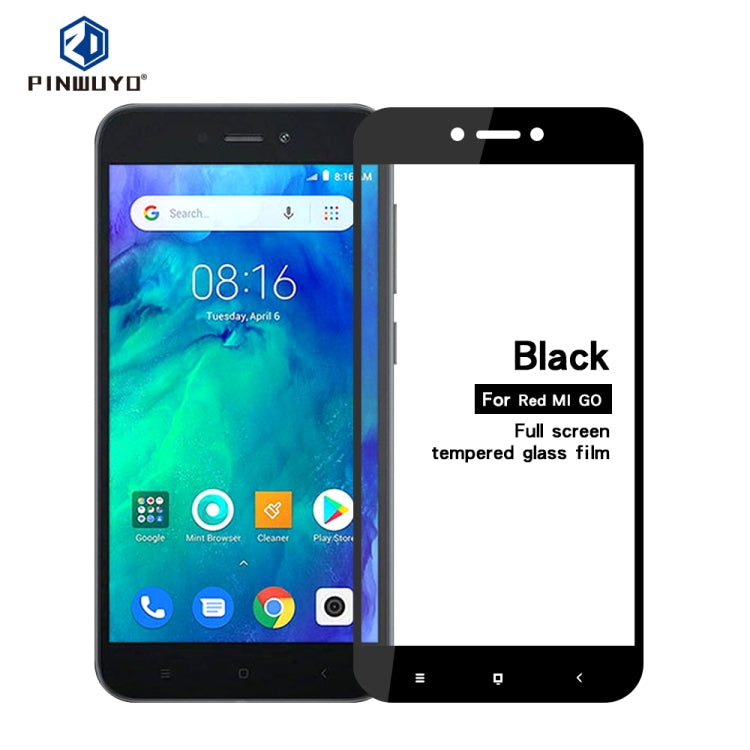 PINWUYO 9H 2.5D Full Glue Tempered Glass Film for Xiaomi  RedMi  GO -  by PINWUYO | Online Shopping UK | buy2fix