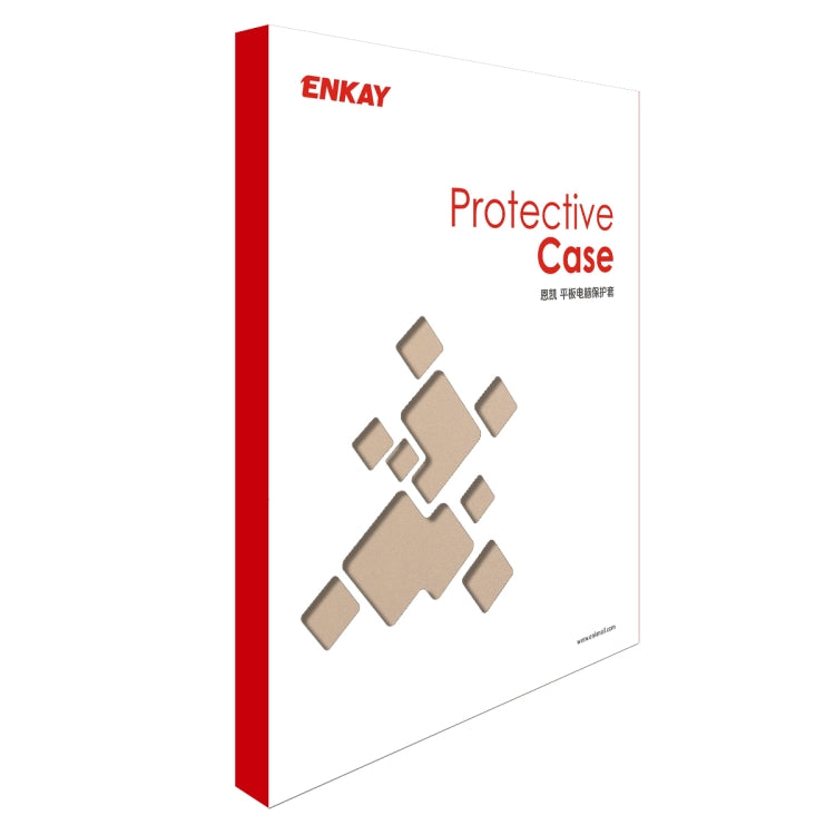 For Samsung Galaxy Tab S6 Lite P610 / P615 / Tab S6 Lite 2022 / P613 / P619 ENKAY Elastic Leather Tablet Case with Holder(Cyan) - Tab S6 Lite P610 / P615 by ENKAY | Online Shopping UK | buy2fix