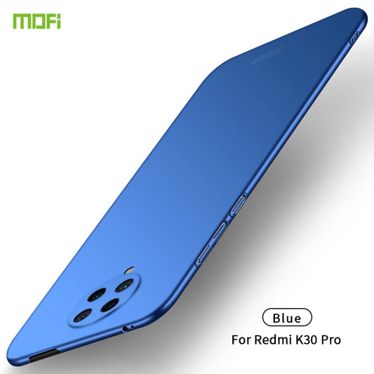 For Xiaomi Redmi K30 Pro MOFI Frosted PC Ultra-thin Hard Case(Blue) - Xiaomi Cases by MOFI | Online Shopping UK | buy2fix