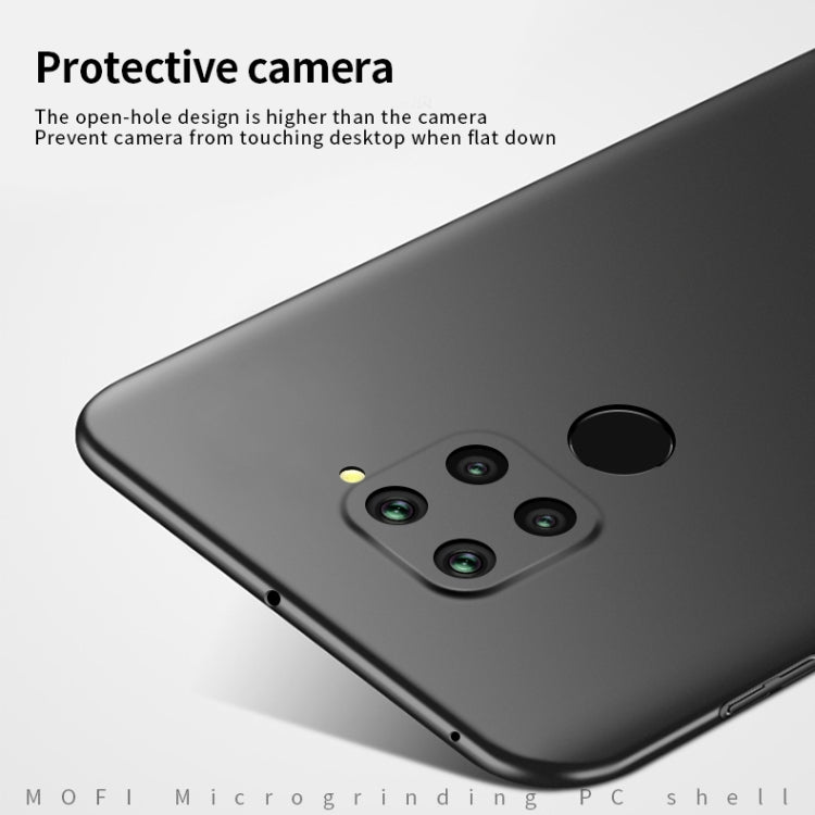 For Xiaomi Redmi 10X 4G MOFI Frosted PC Ultra-thin Hard Case(Black) - Xiaomi Cases by MOFI | Online Shopping UK | buy2fix