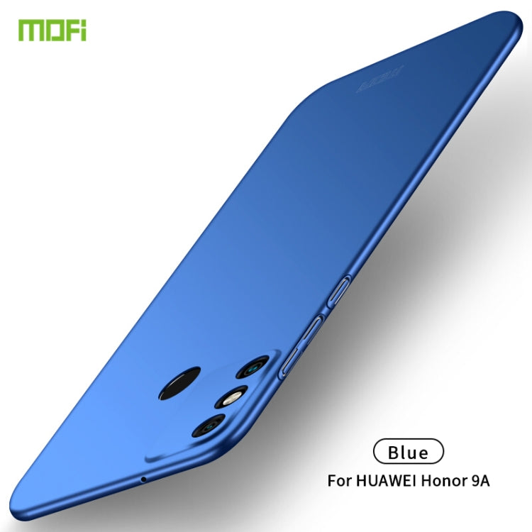 For Huawei Honor 9A MOFI Frosted PC Ultra-thin Hard Case(Blue) - Honor Cases by MOFI | Online Shopping UK | buy2fix