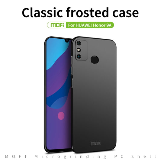 For Huawei Honor 9A MOFI Frosted PC Ultra-thin Hard Case(Gold) by MOFI