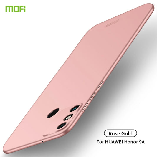 For Huawei Honor 9A MOFI Frosted PC Ultra-thin Hard Case(Rose gold) - Honor Cases by MOFI | Online Shopping UK | buy2fix