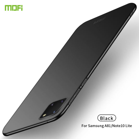 For Samsung Galaxy A81/Note10Lite MOFI Frosted PC Ultra-thin Hard C(Black) - Galaxy Phone Cases by MOFI | Online Shopping UK | buy2fix