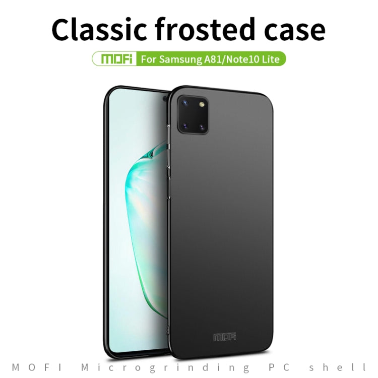 For Samsung Galaxy A81/Note10Lite MOFI Frosted PC Ultra-thin Hard C(Rose gold) - Galaxy Phone Cases by MOFI | Online Shopping UK | buy2fix