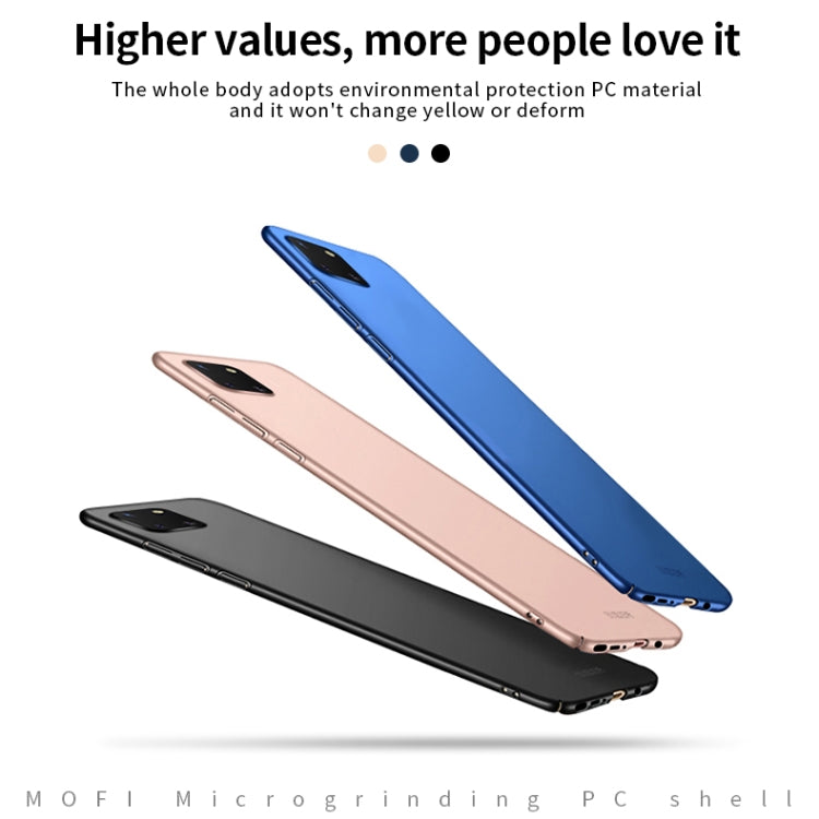 For Samsung Galaxy A81/Note10Lite MOFI Frosted PC Ultra-thin Hard C(Rose gold) - Galaxy Phone Cases by MOFI | Online Shopping UK | buy2fix