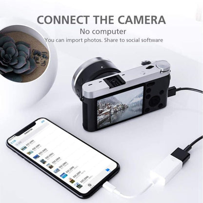 FA-STAR ZS-KL21826 8 Pin to USB 3.0 OTG Adapter, Supports IOS 13 and Above by buy2fix