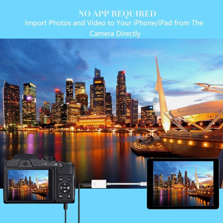 FA-STAR ZS-KL21826 8 Pin to USB 3.0 OTG Adapter, Supports IOS 13 and Above by buy2fix