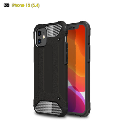 For iPhone 12 mini Magic Armor TPU + PC Combination Case(Black) by buy2fix