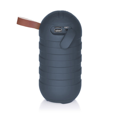 NewRixing NR-106 Mini Portable Stereo Bluetooth Speaker, Support Hands-free Calling & TF Card Slot & FM(Blue) - Desktop Speaker by NewRixing | Online Shopping UK | buy2fix