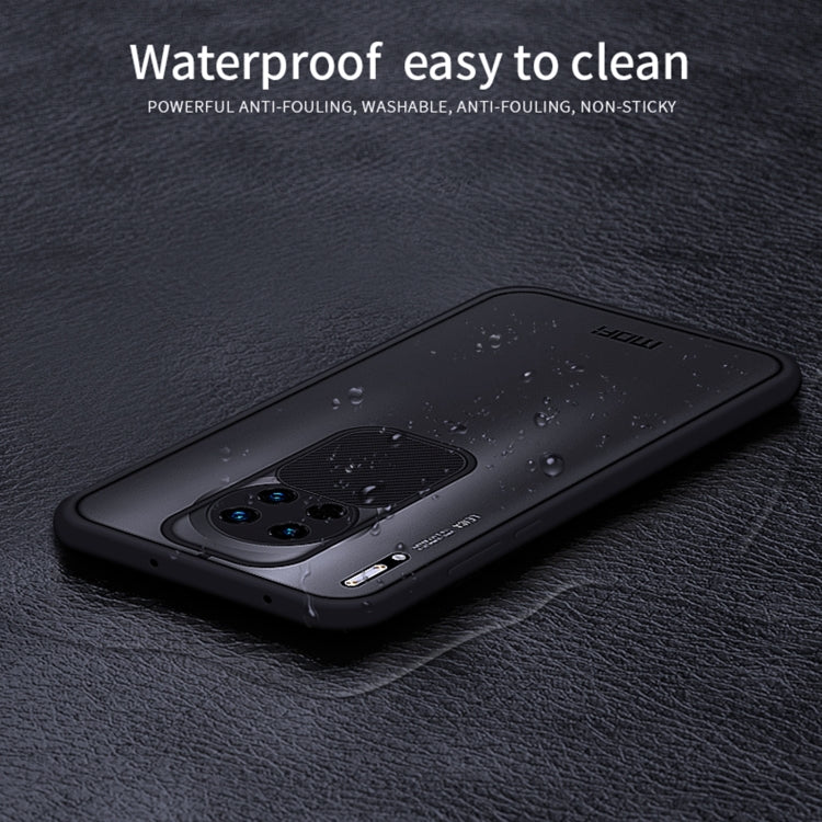 For Huawei Mate 30 MOFI Xing Dun Series PC + TPU Anti-peep Waterproof And Anti-drop All-inclusive Protective Shell, Translucent Frosted(Purple) - Huawei Cases by MOFI | Online Shopping UK | buy2fix