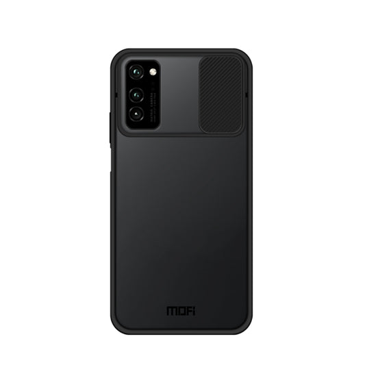 For Huawei HonorV30 MOFI Xing Dun Series PC + TPU Anti-peep Waterproof And Anti-drop All-inclusive Protective Shell, Translucent Frosted(Black) - Huawei Cases by MOFI | Online Shopping UK | buy2fix