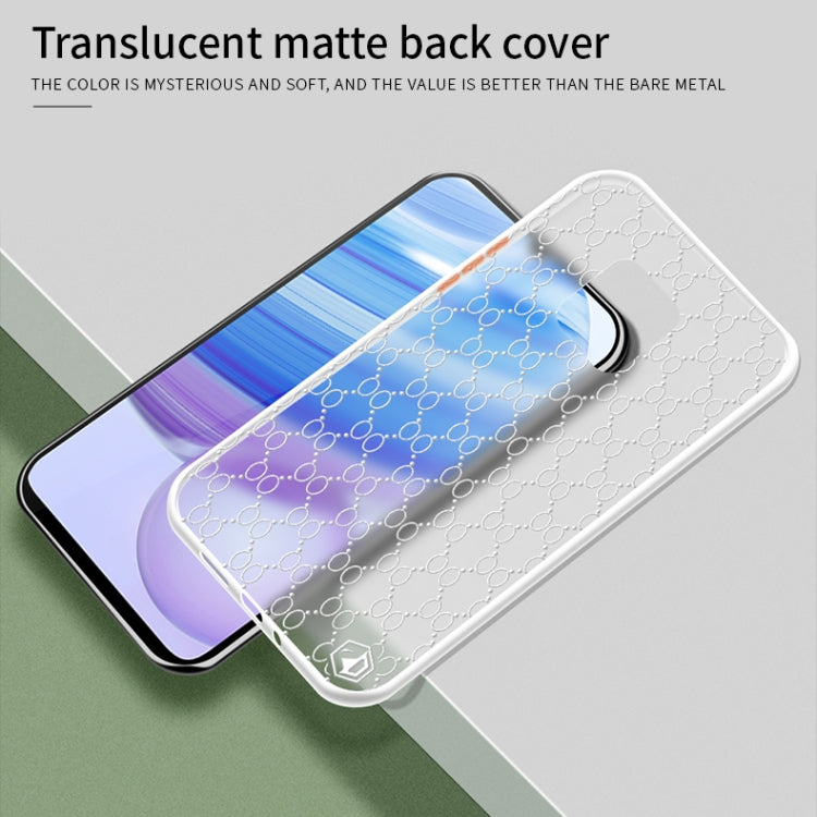 For Xiaomi Redmi 10X 5G PINWUYO Series 2nd Generation PC + TPU Anti-drop All-inclusive Protective Shell Matte Back Cover(White) - Xiaomi Cases by PINWUYO | Online Shopping UK | buy2fix