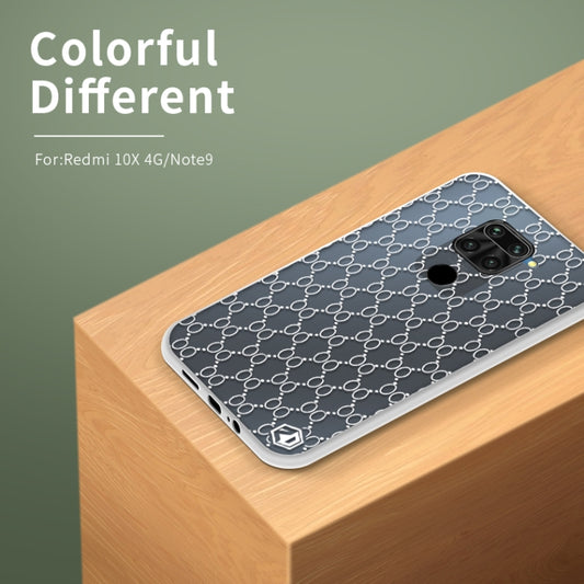 For Xiaomi Redmi Note 9 (4G) PINWUYO Series 2nd Generation PC + TPU Anti-drop All-inclusive Protective Shell Matte Back Cover(Blue) by PINWUYO