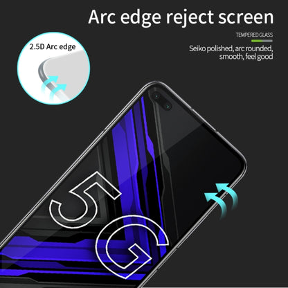 For Huawei Honor Play4 Pro MOFI 9H 2.5D Full Screen Tempered Glass Film(Black) - Honor Tempered Glass by MOFI | Online Shopping UK | buy2fix